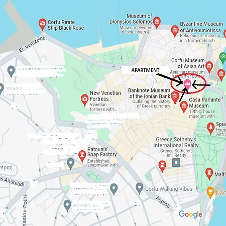 Apartmán Adagio 2 - Apartment, Old Town Corfu (city)